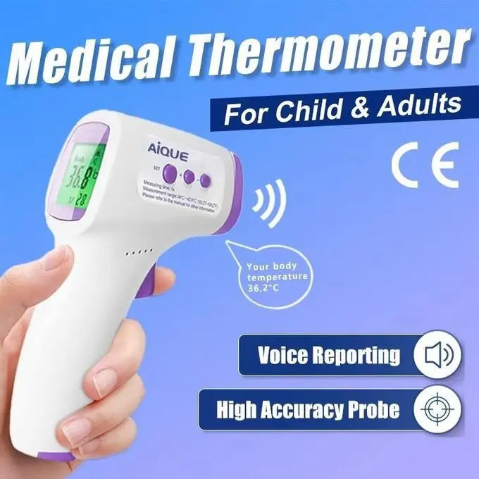 Infra-Red Forehead Thermometer – Non-Contact Digital