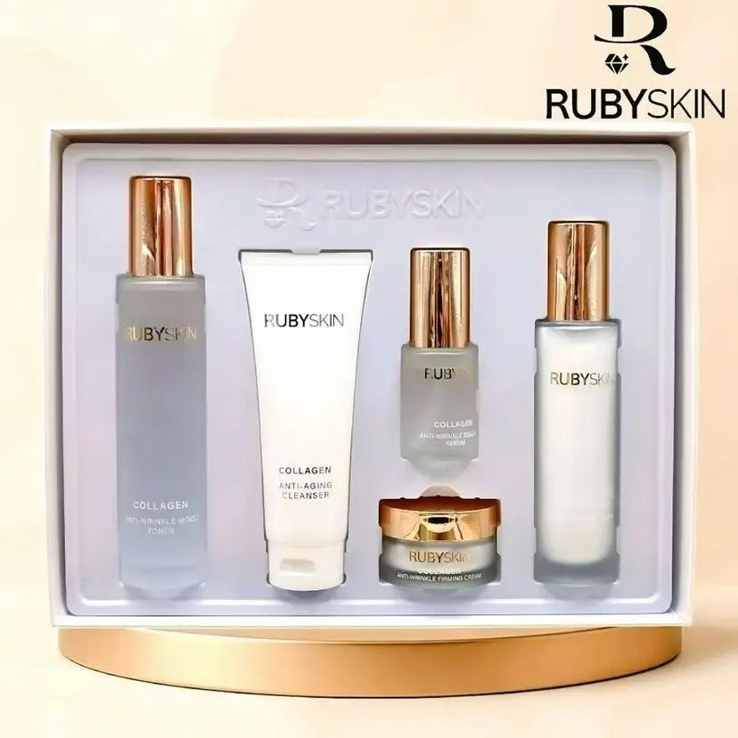 RUBYSKIN Collagen Skincare Set – Anti-Aging Beauty Kit